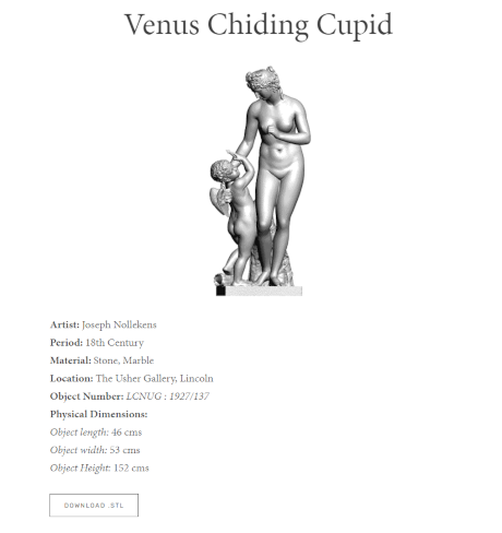 Oliver Laric: Venus Chiding 
Cupid